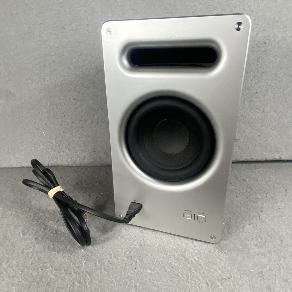 VIZIO SB3621n-E8M Silver Power Subwoofer + Power Cord Tested & Working Speaker